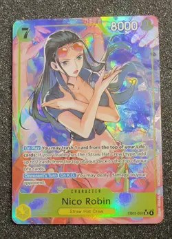 One Piece CCG Nico Robin EB03-055 Alt Art English. - Image 1