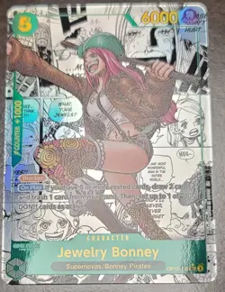 Jewelry Bonney (118) (Manga) OP12-118 Legacy of the Master Foil - Image 2