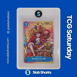 2024 ONE PIECE EN #P-043 MONKEY.D.LUFFY PROMO 2ND ANNIV TOURNAMENT PARTICIPATION - Image 1