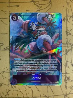 One Piece 500 Years in the Future Porche OP07-072 Alternate Art SR NM - Image 1