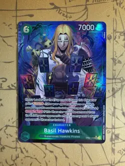 Basil Hawkins OP07-029 SR Alternate Alt Art 500 Years In The Future MINT - Image 1