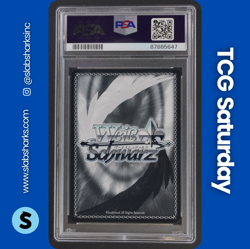 2022 WEISS SCHWARZ AZUR LANE (JP) #102 NEW JERSEY SP GOLD SIGNATURE PSA 10 - Image 2