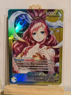 Shirahoshi OP11-022 Leader Alt Rare One Piece Card Game English - Image 1
