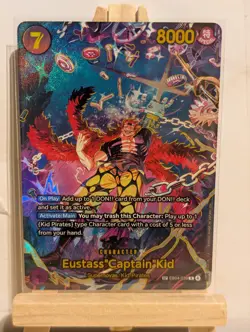 Eustass "Captain" Kid EB04-039 Alt Rare One Piece Card Game - Image 1