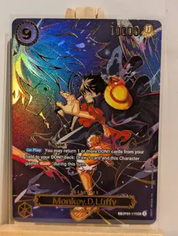 Monkey D Luffy OP09-119 Alt Rare One Piece Card Game SEC - Image 1