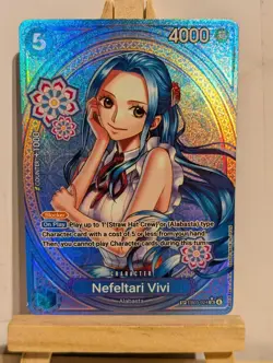 Nefeltari Vivi EB03-024 SR Alt Rare One Piece Card Game English - Image 1