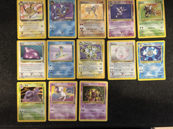 Lot of 13 Pokemon Trading Cards - Image 1