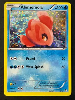 Alomomola 5/12 Mcdonalds Promo 2011 Holo Pokemon Card Near Mint - - Image 1