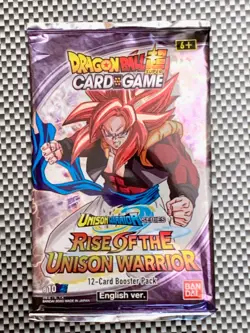 Sealed Booster B10 Union Force ⭐ Gogeta ⭐ Dragon Ball Super Card Game EN BT10 - Image 1