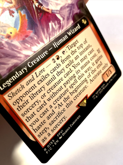 MTG Strago and Relm (Extended Art) Commander: Final Fantasy 0155 NM - Image 2