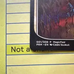 Path to Exile - MagicFest Promo NON-FOIL 001/006 2020 Chris Seaman - Image 5