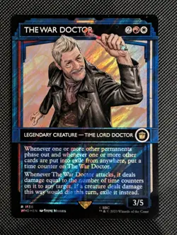 The War Doctor (Surge Foil Showcase) | MTG WHO | Boros Exile Damage | Rare | NM - Image 1