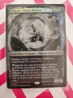 MTG Taigam, Ojutai Master - Showcase (MUL) NM, never played - Image 1