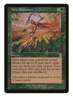 New Frontiers MTG Odyssey Rare LP Lightly Played Single Card - Image 1