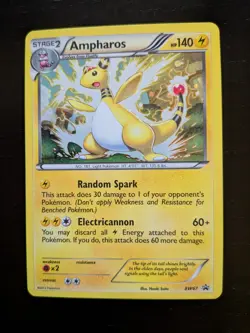 Ampharos BW67 Holofoil Black White Black Star Promos Pokemon MP - Image 1
