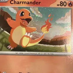 Charmander ASC 020/217 Cosmos Holo Promo SWIRL Ascended Heroes Pokemon Card - Image 5