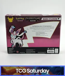 POKEMON CELEBRATIONS COLLECTION DARK SYLVEON V SEALED BOX - Image 2