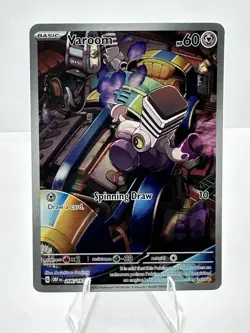 Pokemon Varoom - Illustration Rare Holo SV03: Obsidian Flames 206/197 NM - Image 1