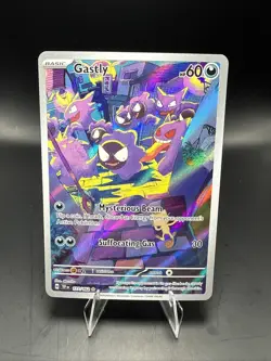 Pokemon Gastly 177/162 - SV05: Temporal Forces Holo LP - Image 1
