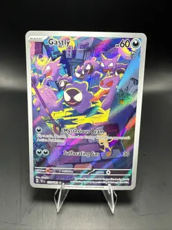 Pokemon Gastly 177/162 - SV05: Temporal Forces Holo LP - Image 2