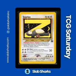 2002 POKEMON BLACK STAR PROMO #49 SNORLAX PROMO - Image 1