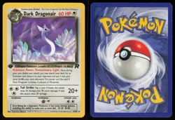 Dark Dragonair 33/82 Uncommon Team Rocket 1st Edition Pokemon - Image 3