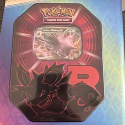Team Rocket Tin Pokemon Destined Rivals TCG Sealed Nidoking - Image 1