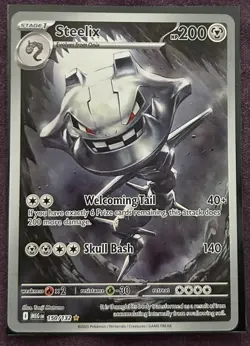 Steelix 150/132 – Illustration Rare – Mega Evolution – Pokemon TCG NM 2025 - Image 1