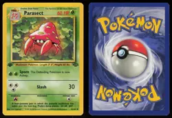 Parasect 41/64 Uncommon Jungle 1st Edition Pokemon - Image 3