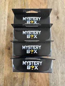4 Pokemon Mystery Box Lot Team Rocket Booster 3 Packs Seeded Chase Rare - Image 3