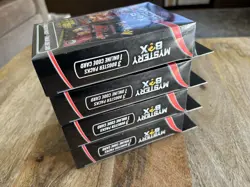 4 Pokemon Mystery Box Lot Team Rocket Booster 3 Packs Seeded Chase Rare - Image 4