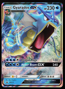 Gyarados GX SM212 Black Star Promo Hidden Fates Pokemon 2019 - Image 1