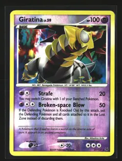 Pokemon GIRATINA 27/127 Reverse Holo Rare (2009 Platinum) LP/Light Play - Image 1