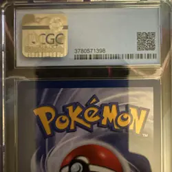 2000 Pokemon WOTC Black Star Promo #23 Zapdos Error CGC 9 - Image 4