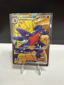 Cynthia's Garchomp ex 215/182 SV10: Destined Rivals Full Art Ultra Rare Pokemon - Image 1