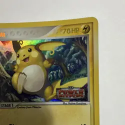 Pokemon Raichu 12/108 EX Power Keepers Reverse Holo Stamped 2007 MP - Image 4