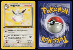Wigglytuff 32/64 Rare Jungle 1st Edition Pokemon - Image 3
