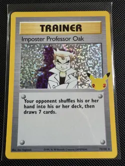 Pokemon TCG Imposter Professor Oak Celebrations - Image 1