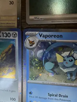 Pokemon Cosmos Holo Lot Of 20 Cards - Each Card Has At Least 1 Swirl - Image 2