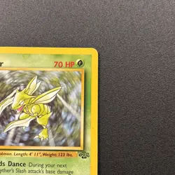 Scyther 26/64 Jungle Regular Vintage Pokemon Card Near Mint / Light Play NM / LP - Image 4