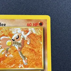 Hitmonlee 22/62 Fossil Non-Holo Pokemon Card WOTC Near Mint NM - Image 4