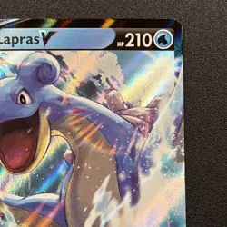 Lapras V 049/202 Swsh01: Sword & Shield Holo Full Art Pokemon Card Near Mint NM - Image 4