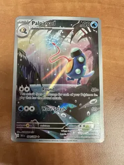 Pokemon TCG Palpitoad Illustration Rare Black Bolt English 104/086 - Image 1