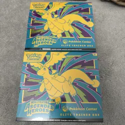 Pokemon TCG: Ascended Heroes Pokemon Center Exclusive ETB (Lot of 2) - Brand New - Image 2