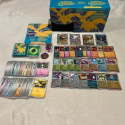 Pokemon Ascended Heroes Opened ETB + 150 Bulk Cards! Holo Rare+Reverse Holo+MAR - Image 1