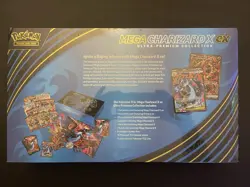Pokemon TCG Mega Charizard X ex ULTRA PREMIUM COLLECTION BOX Factory Sealed - Image 2