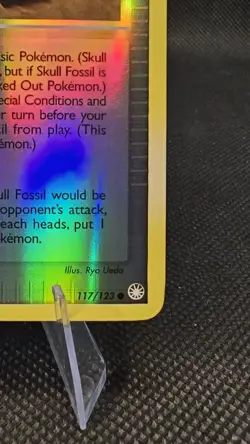 Pokemon TCG - Skull Fossil 117/123 - Mysterious Treasures - Reverse Holo - Image 3