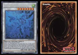 Clear Wing Synchro Dragon (Ghost Rare) CROS-EN046 1st Edition Yu-Gi-Oh - Image 3