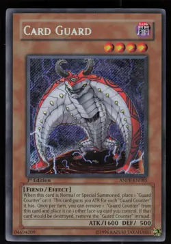 Card Guard ANPR-EN085 ANPR Secret Rare Ancient Prophecy 1st Edition Yu-Gi-Oh - Image 1