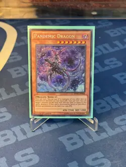 YUGIOH Pandemic Dragon Secret Rare MVP1-ENS06 NM - Image 1